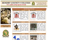 Desktop Screenshot of hendryutilities.com